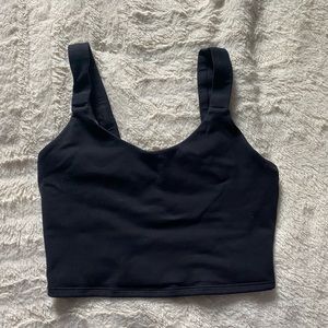 Alo black tank/sports bra
